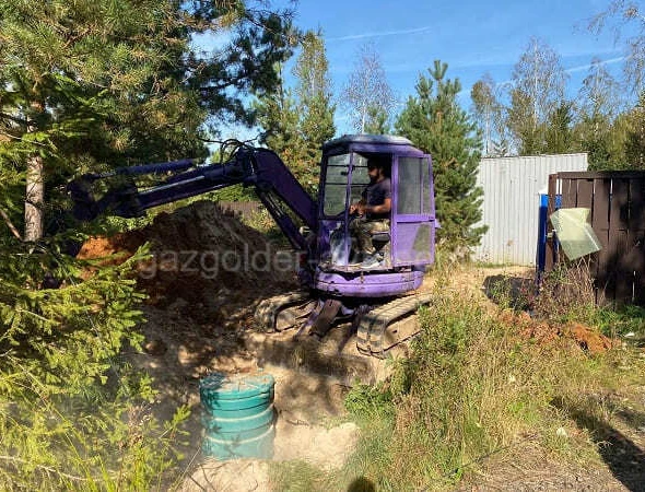 Доставка и монтаж подземных газгольдеров в Одинцово